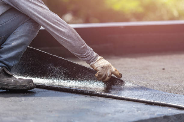 Professional Exterior Waterproofing technician working in Lakehurst, NJ